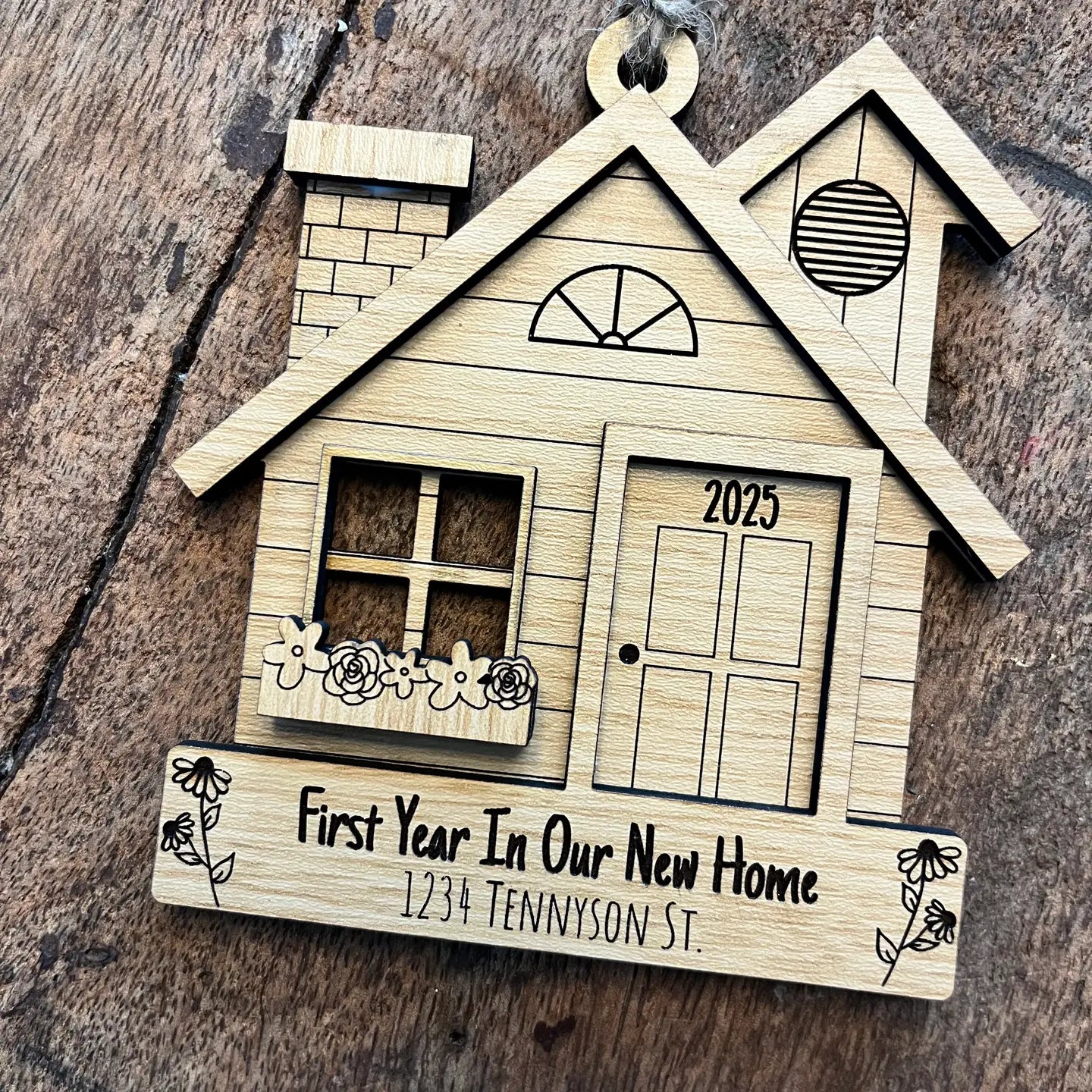 First Year In Our New Home Ornament