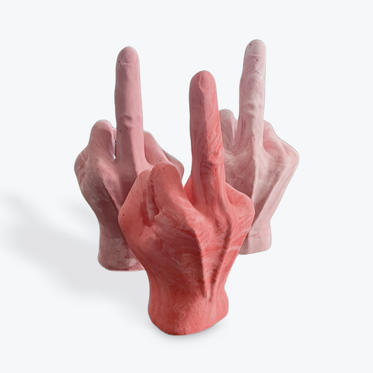 Flippin' The Bird Ceramic Ring Holder