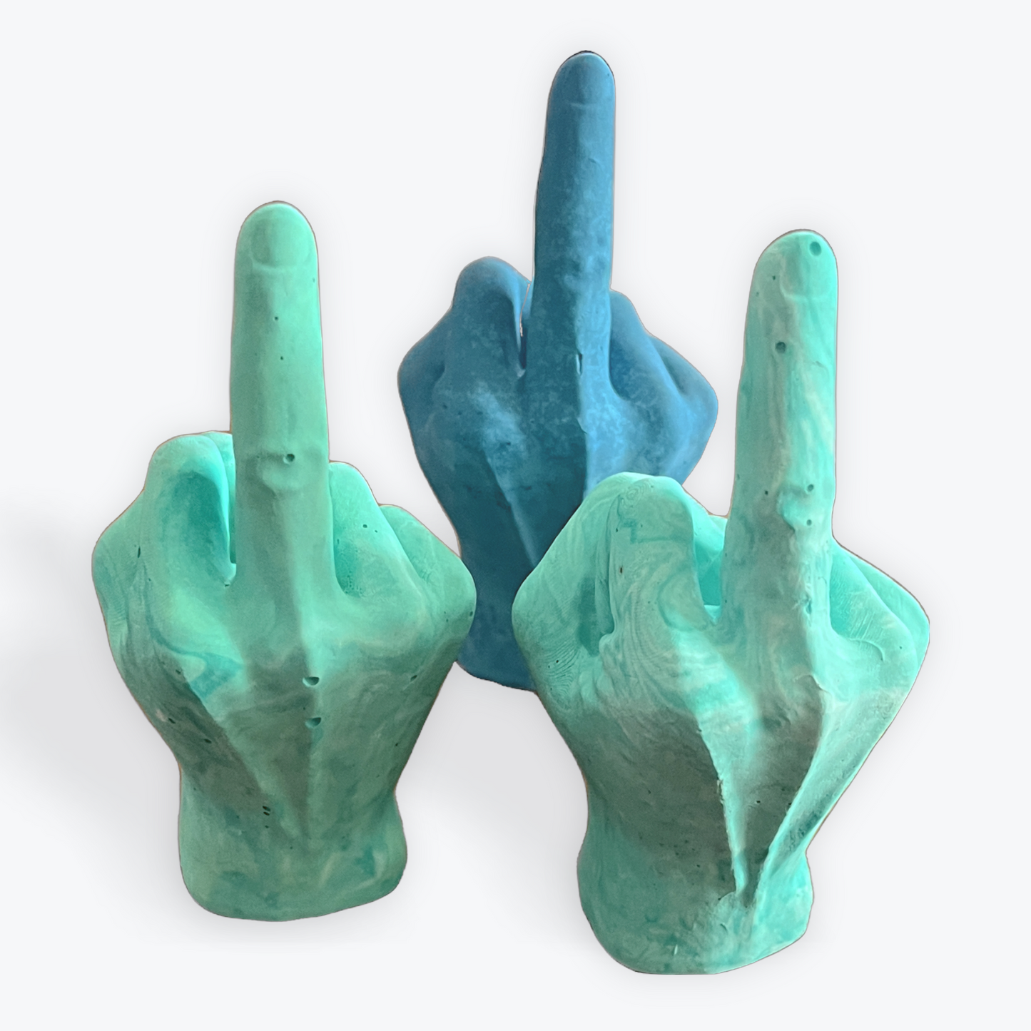 Flippin' The Bird Ceramic Ring Holder