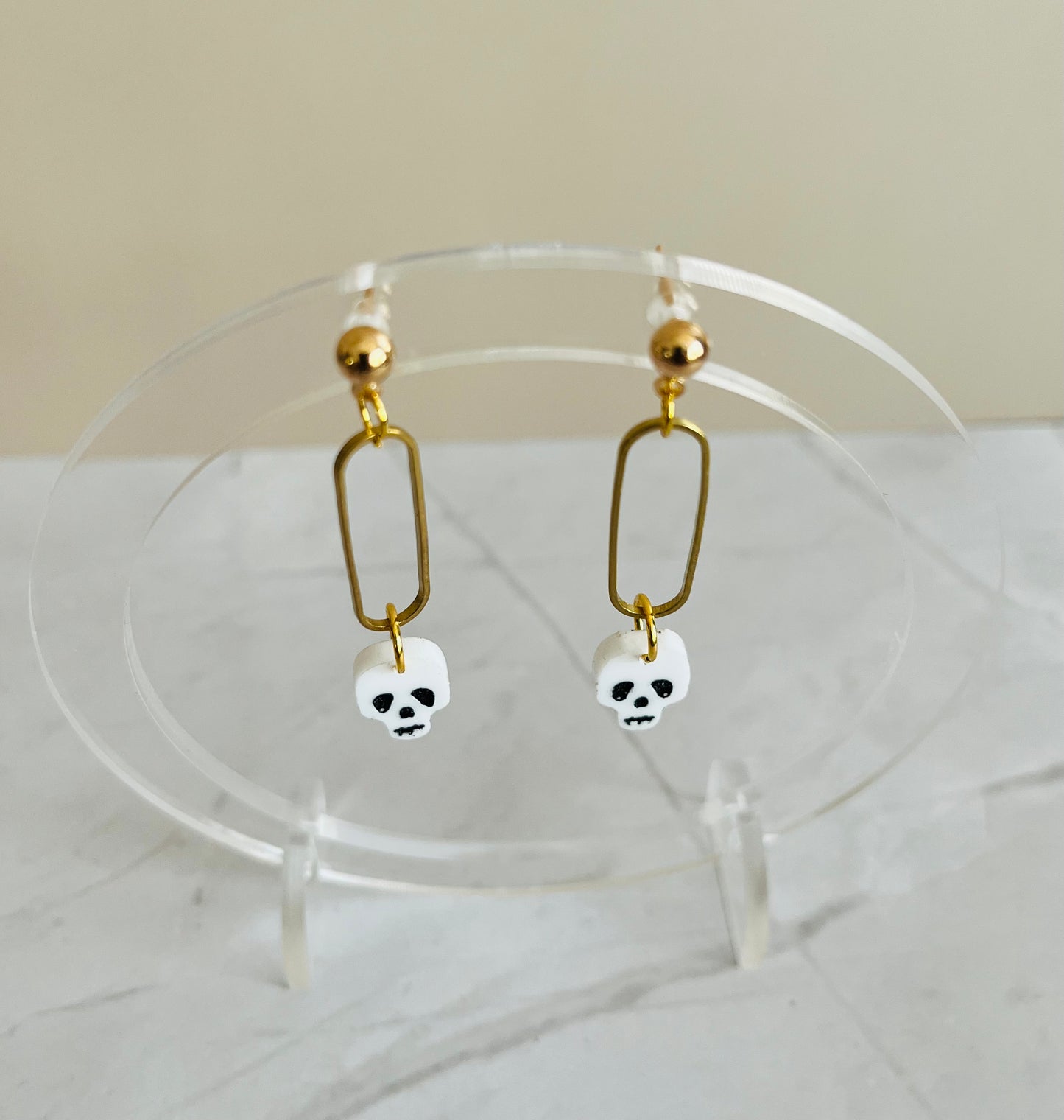 Skull Drop earrings